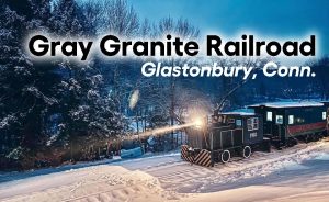 North Pole Express at the Gray Granite Railroad South Glastonbury