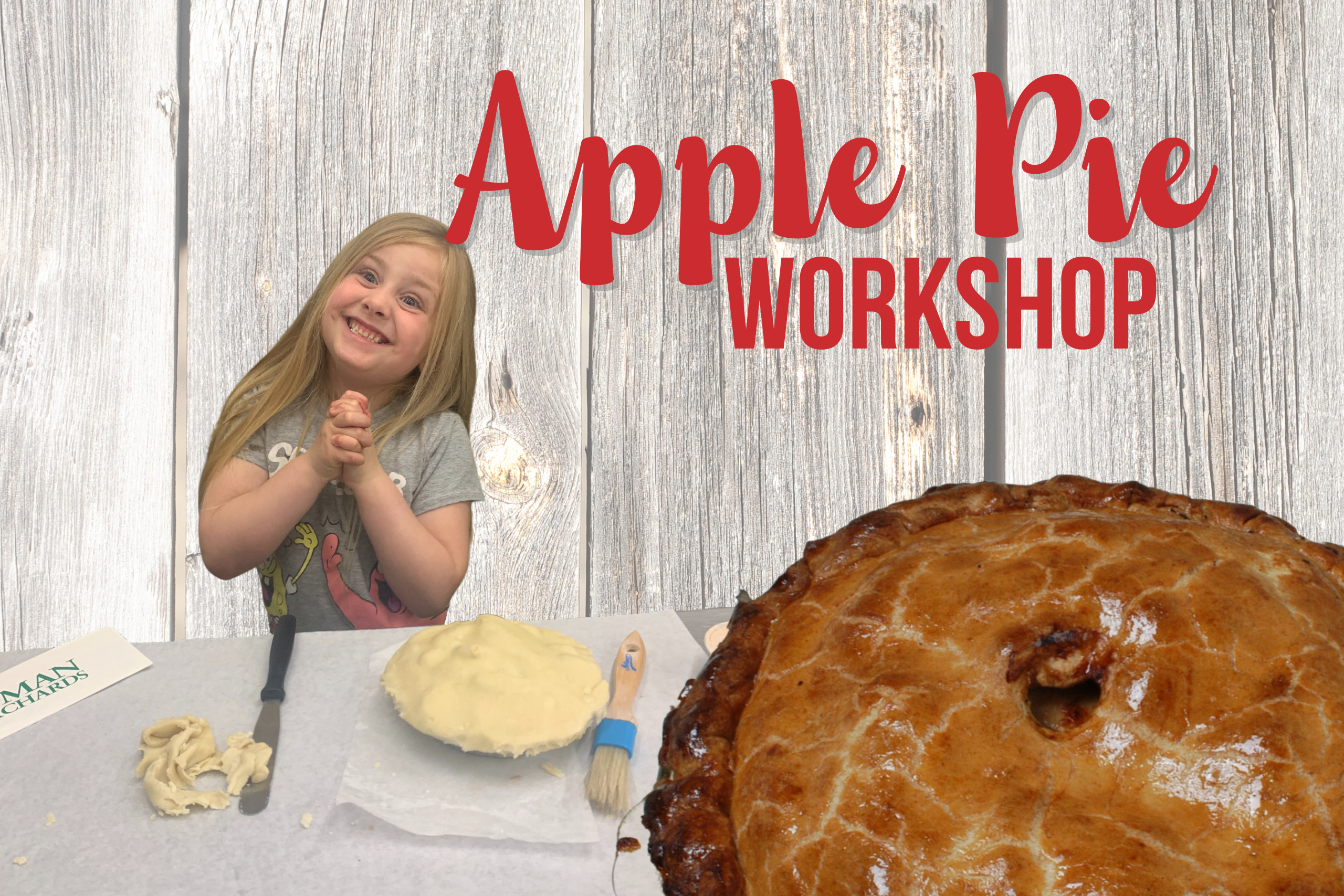 Kid's Apple Pie Workshop at Lyman Orchards