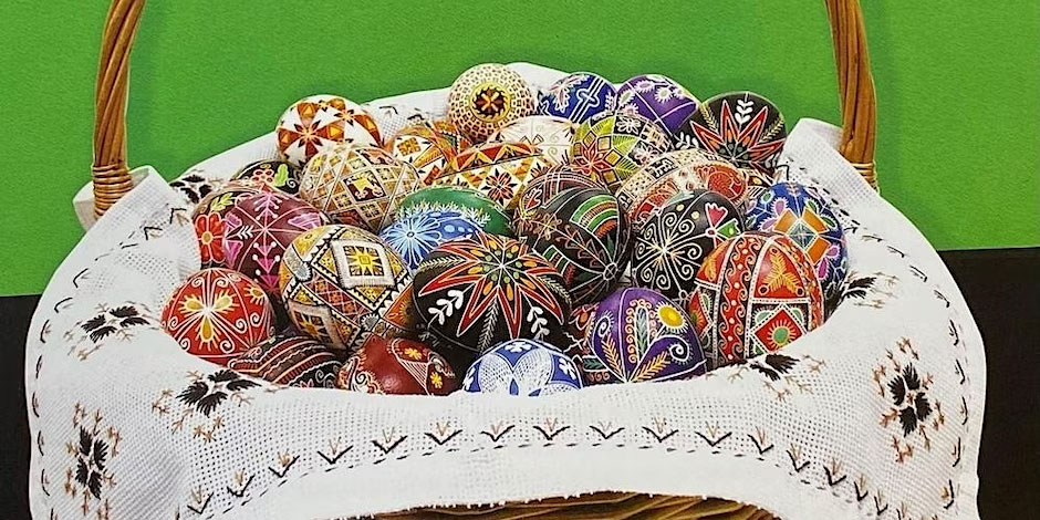 Join The Shore Line Trolley Museum in an afternoon workshop on the beautiful art of Ukrainian Easter Egg Decorating.