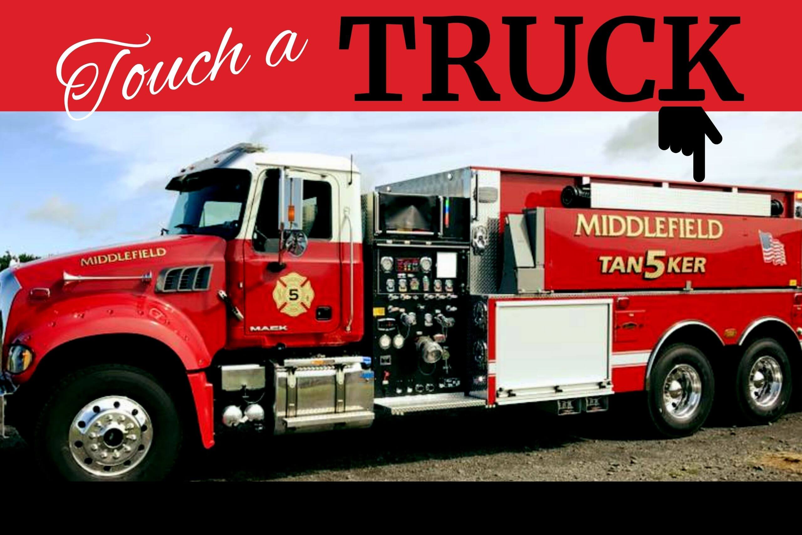 Touch a Truck at Lyman Orchards Connecticut