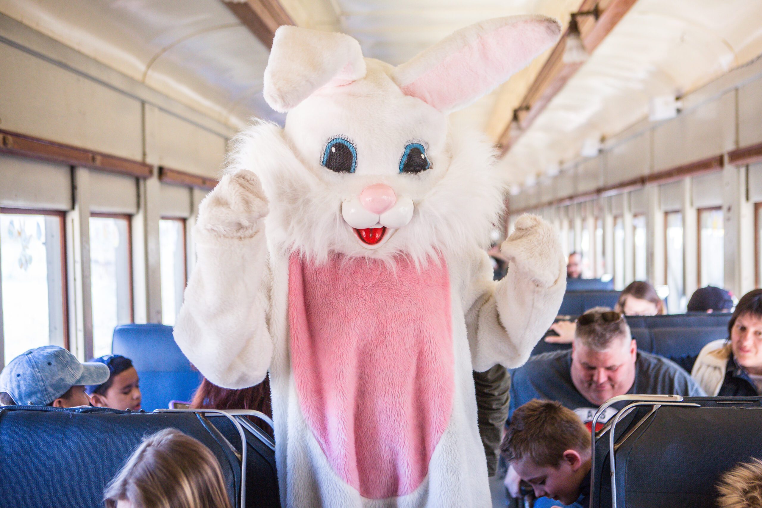 Naugatuck Railroad’s Easter Bunny Express