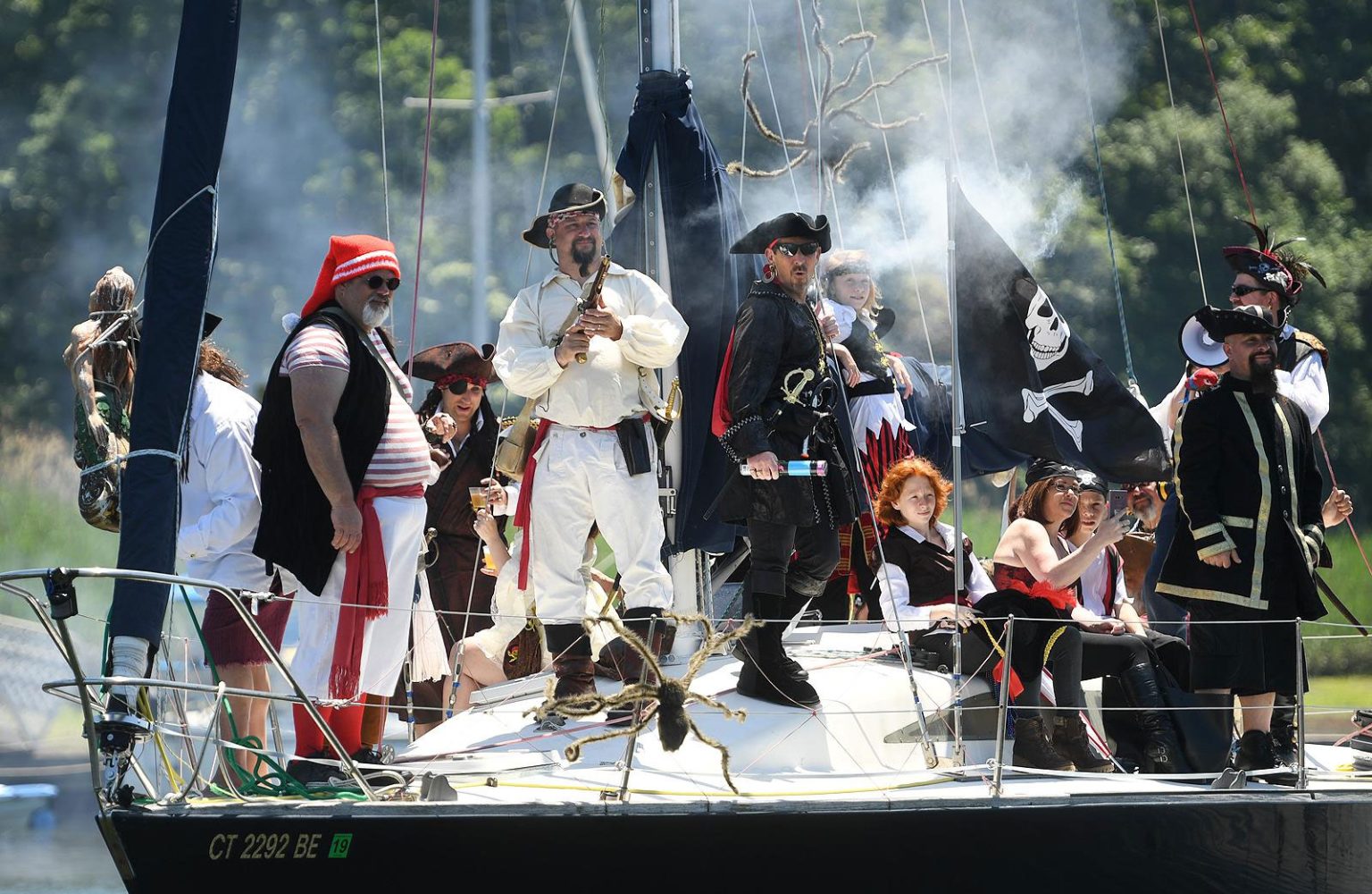 Annual Pirate’s Day Downtown Milford at Lisman’s Landing Kids in