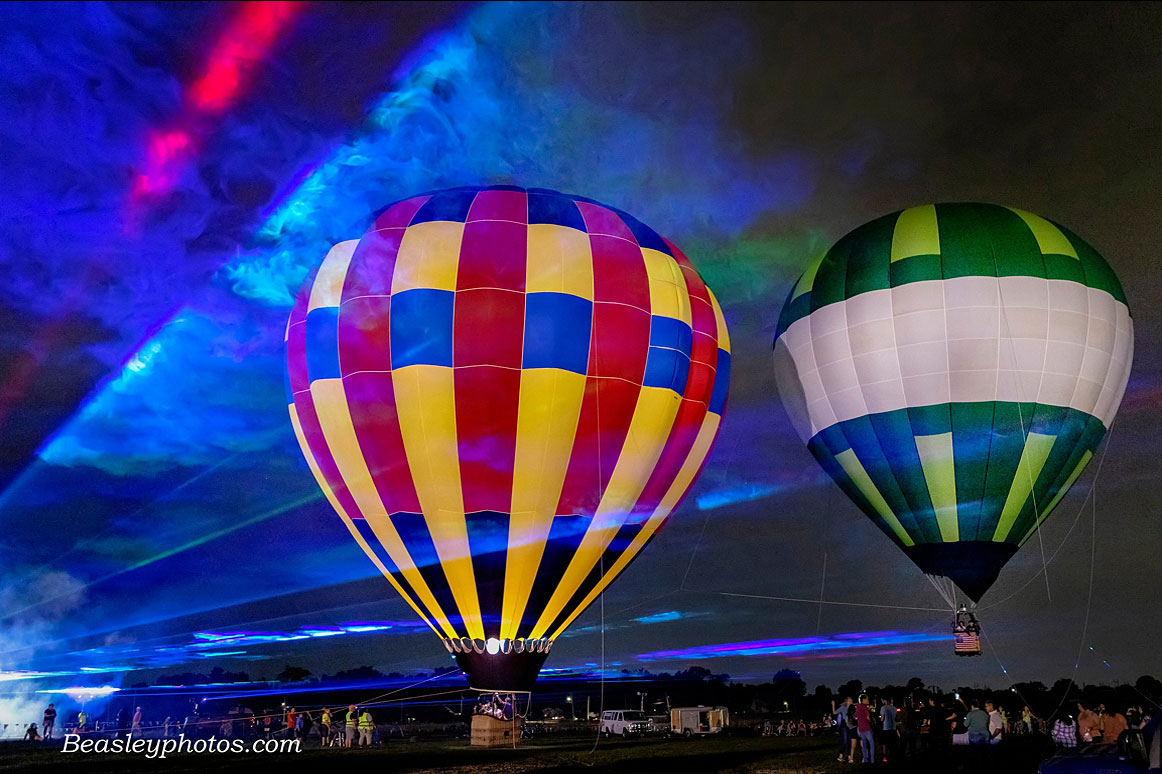 The Hot Air Balloon Glow & Laser Show is Coming to Guilford