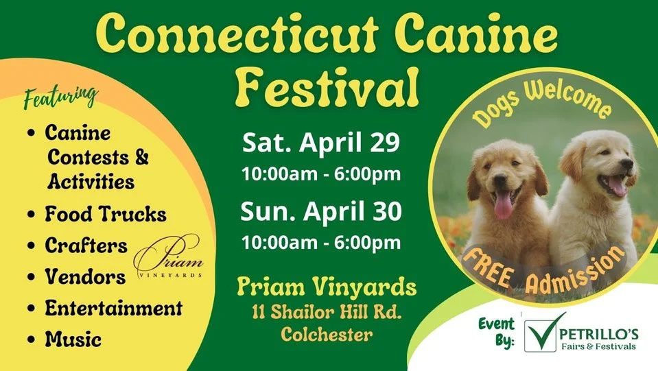 Connecticut Canine Festival at Priam Vineyards Colchester