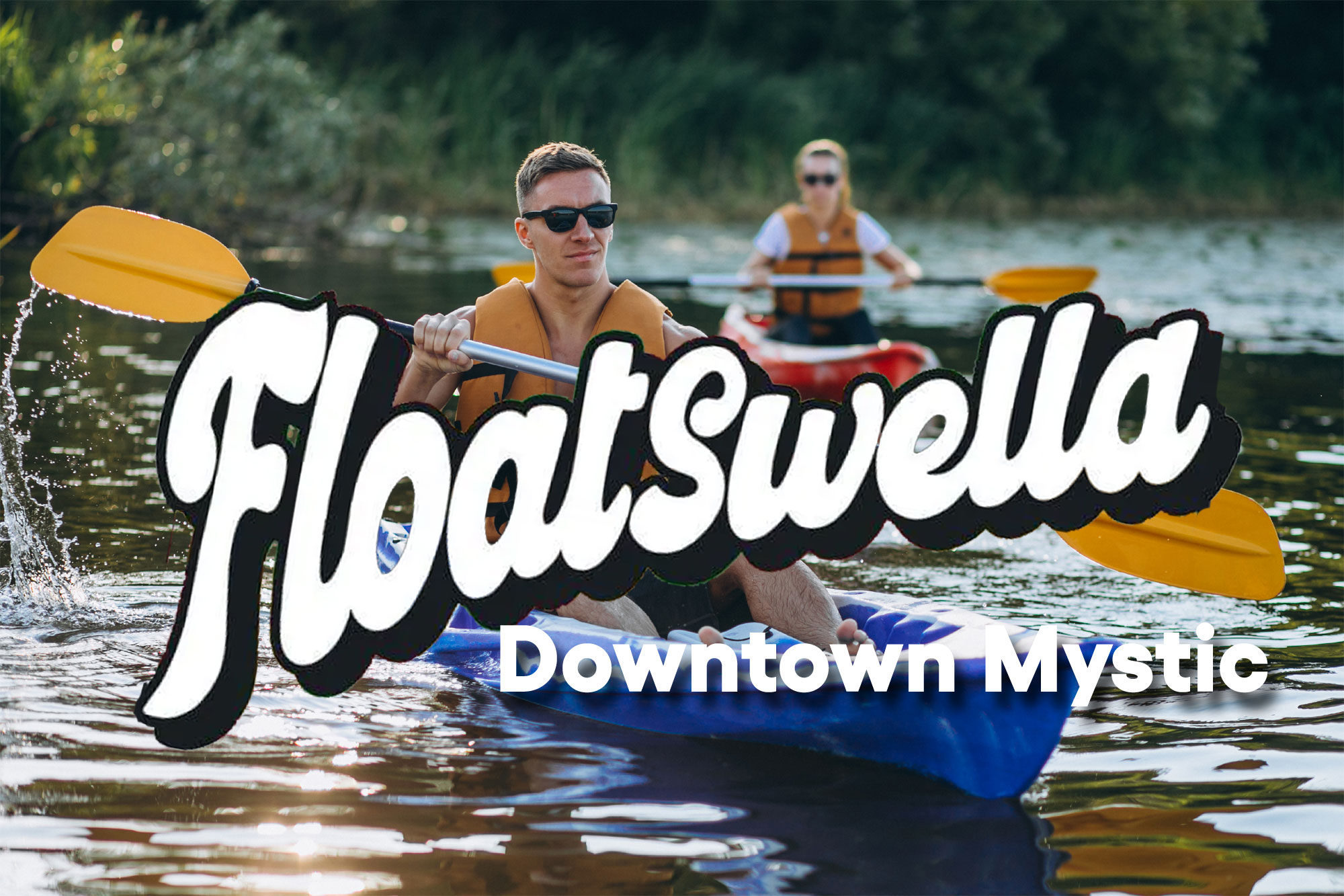 The Annual FloatSwella in Downtown Mystic Connecticut