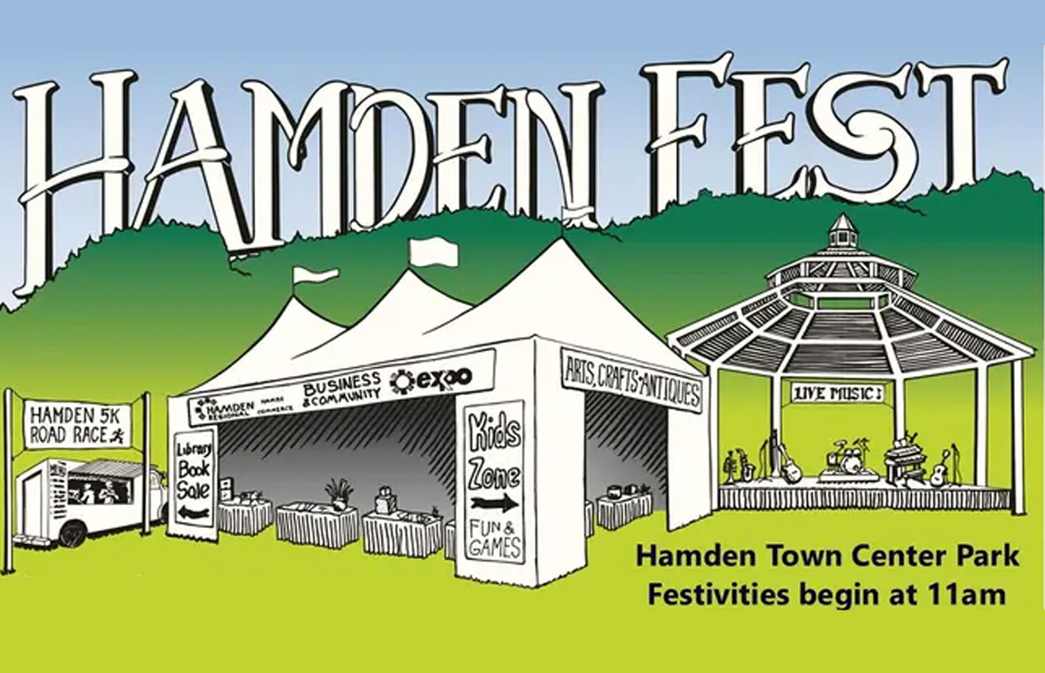 Annual Hamden Fest at Hamden Town Center Park