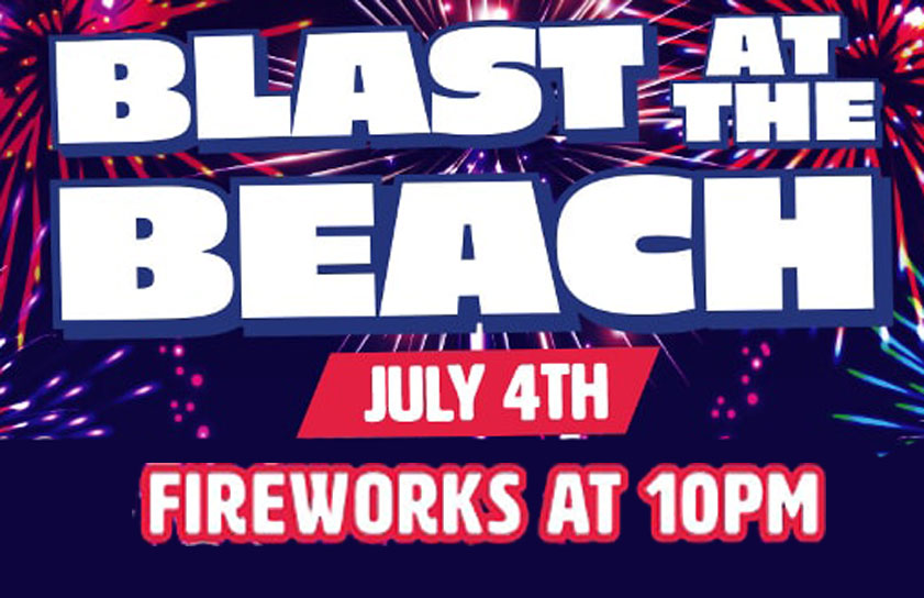 Fourth of July at Quassy Amusement Park, Blast at the Beach, Fireworks