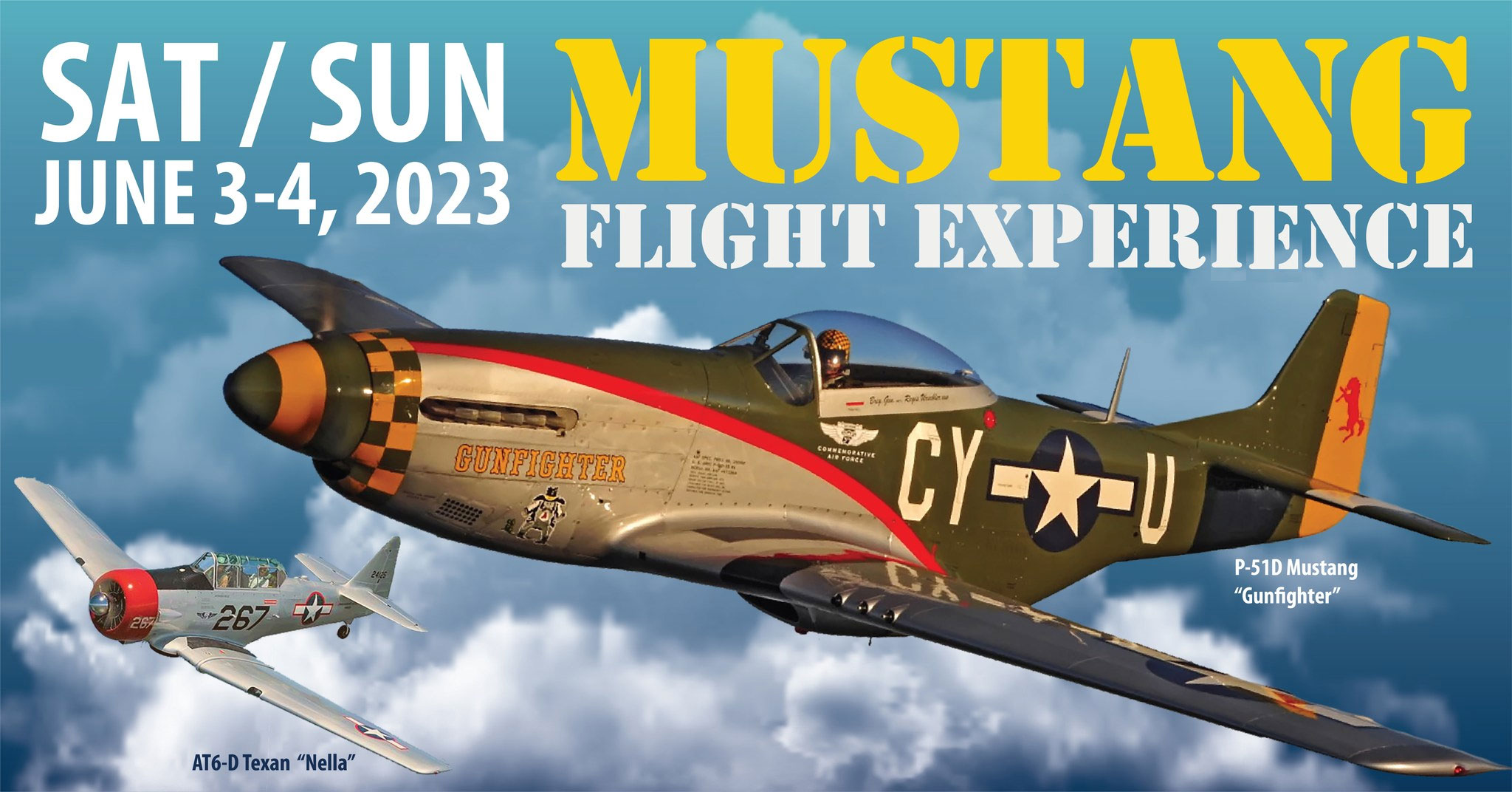 Mustang Flight Experience at the Connecticut Air & Space Center