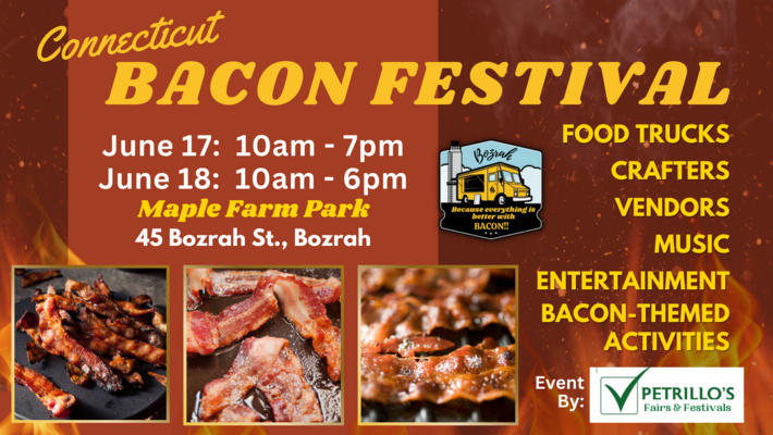 Connecticut Bacon Festival at Maple Farm Park Bozrah