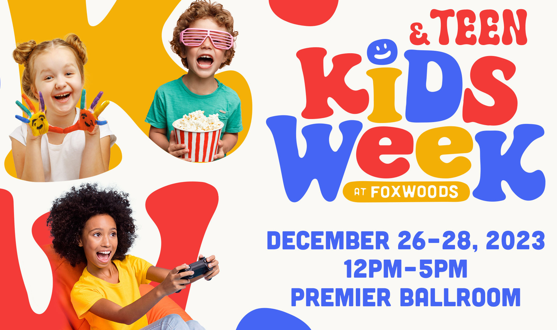 December Vacation FREE Kids and Teen Week Fun at Foxwoods