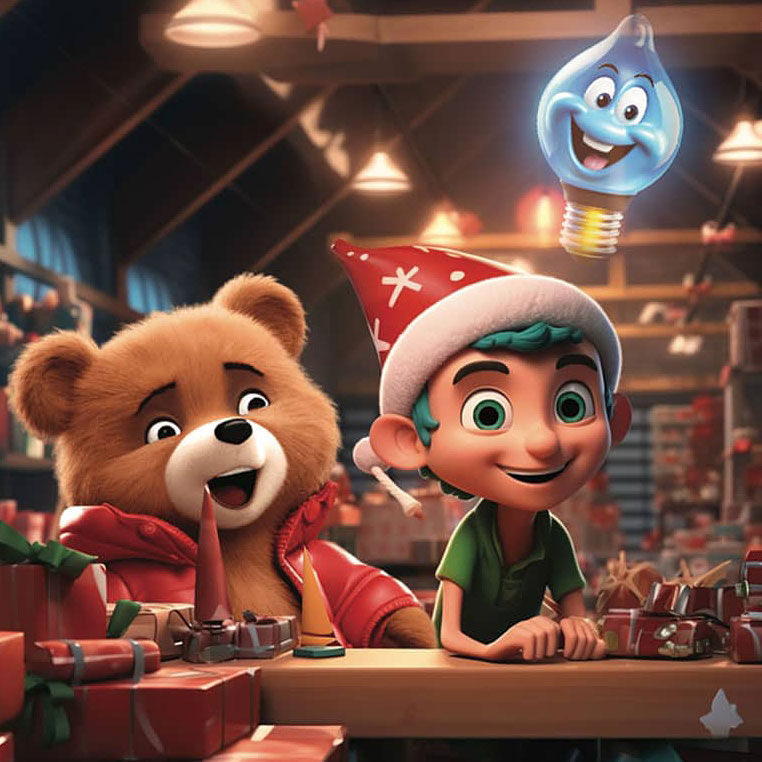 The Holiday Wish Express - Santa's Workshop