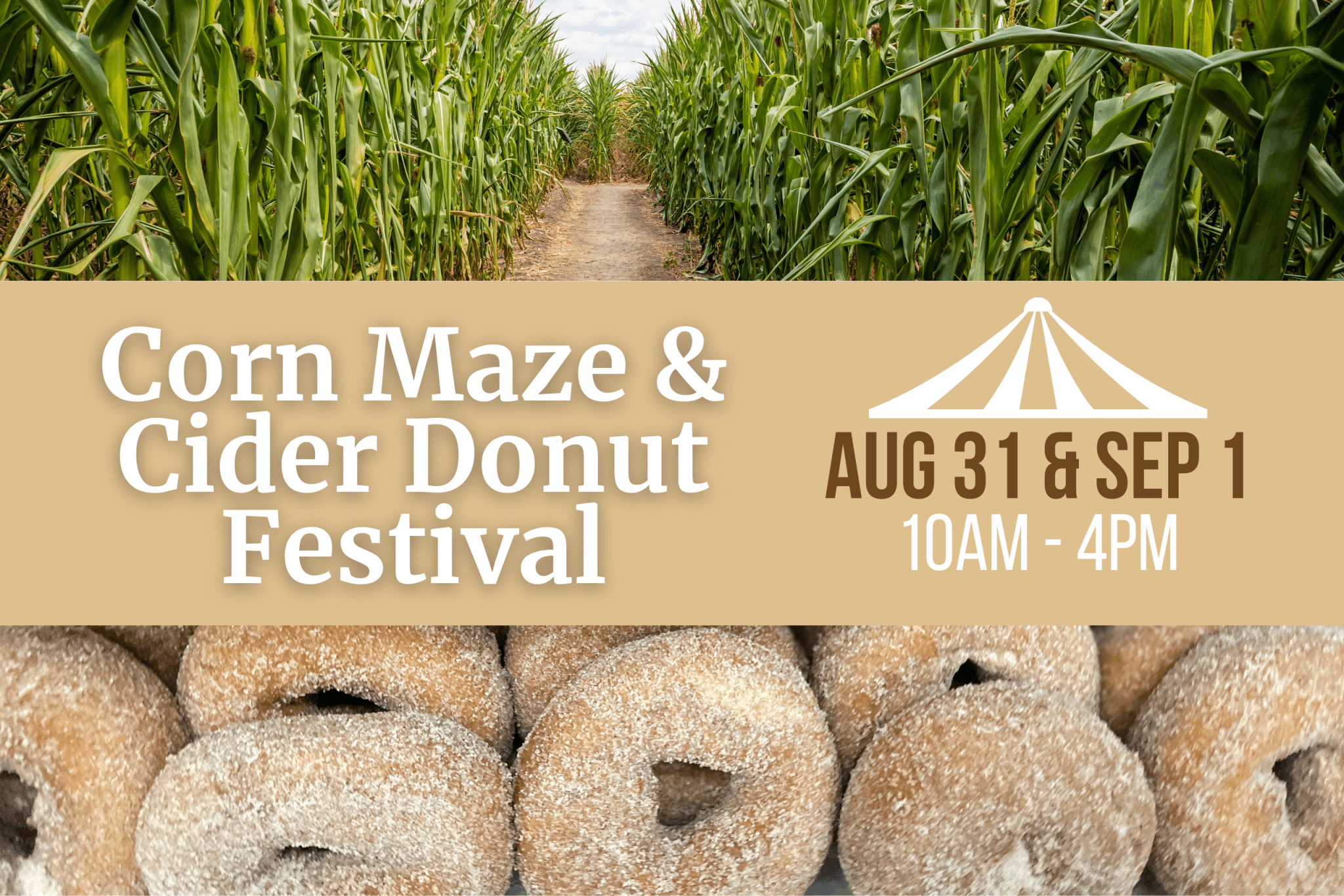 Corn Maze & Cider Donut Festival at Lyman Orchards