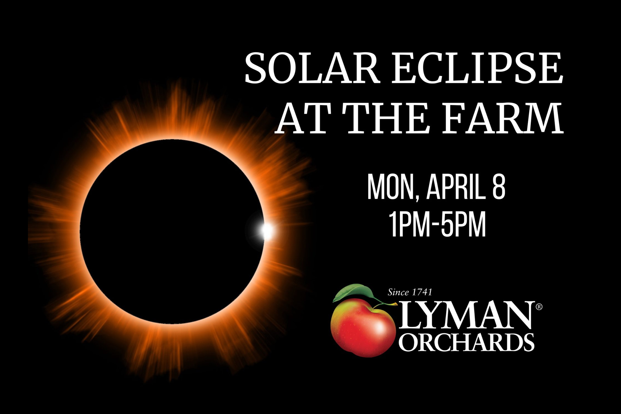 School Vacation Week: Solar Eclipse Event at Lyman Orchards